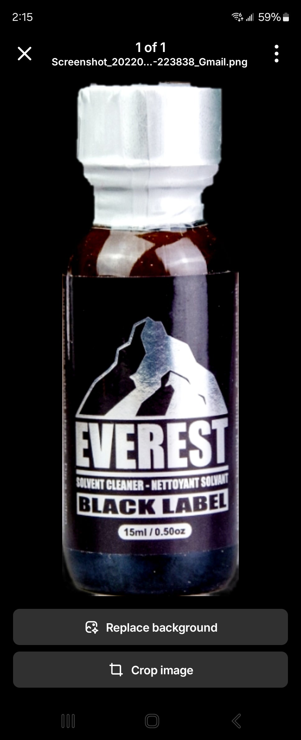 Everest Black - 15ml